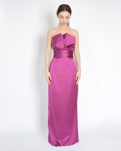 Платье вечернее фиолетовое